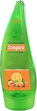Songara Herbal Face Wash with Ayurvedic Wisdom of Sandal Wood, Aloe Vera, Haldi Face Wash for Daily Use | Suitable For All Skin Types, Paraben and Alcohol Free (100 ml)