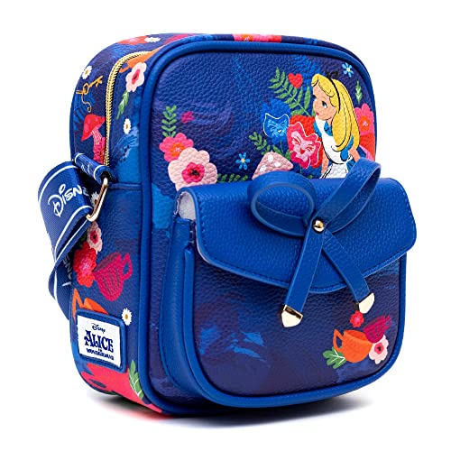 Wondapop Disney Alice in Wonderland Luxe 8" Crossbody Bag3