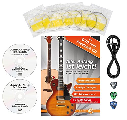 Rocktile Banger's Pack Compleetset E-Gitaar Zwart (Versterker, Tremolo, Tas, Kabel, Bandje, Plectrums, Vervangingssnaren en School met CD/DVD) - Image 7