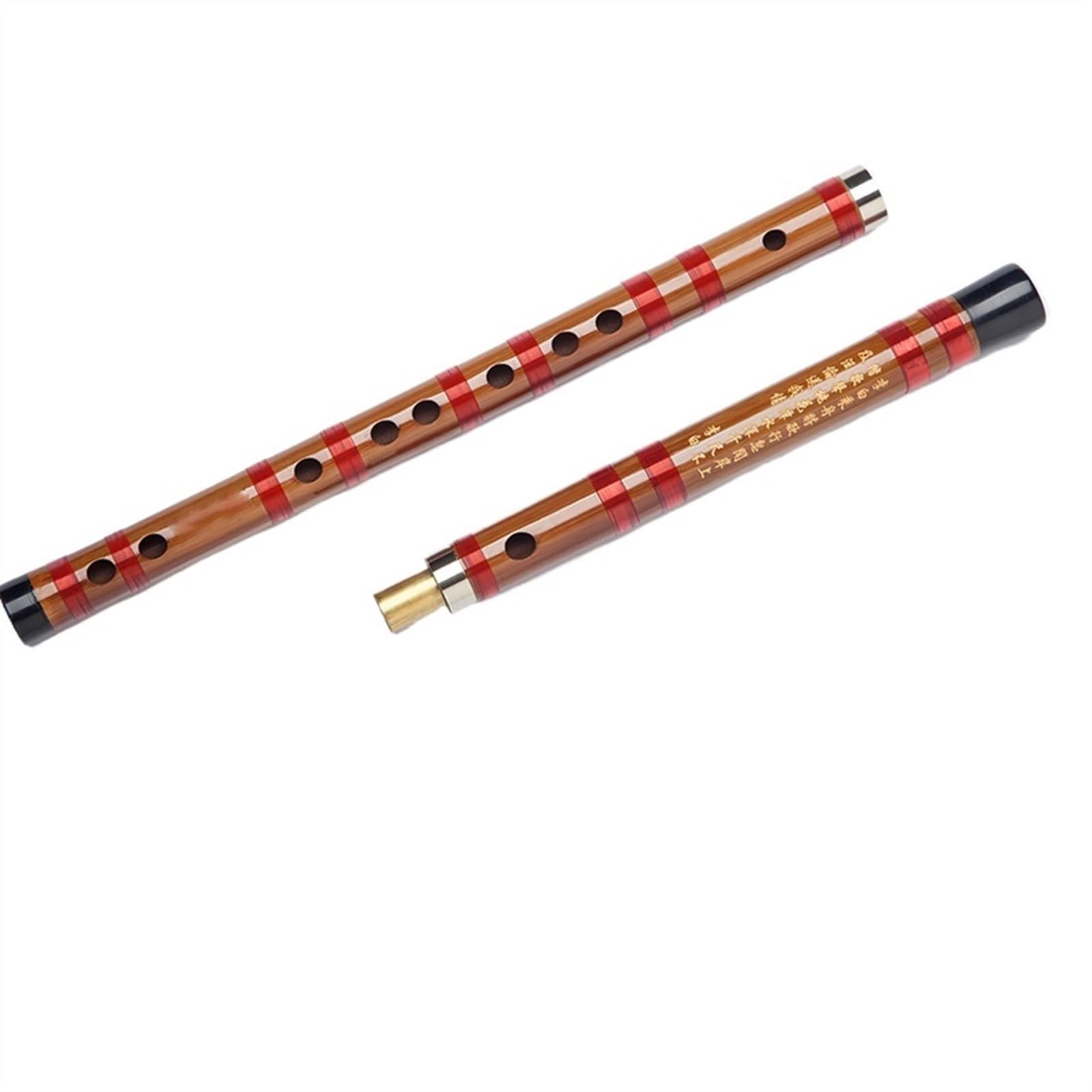 set di flauto di bambù Flauto Flauto Di Bambù Flauto Traverso Flauto Per Principianti Pratica Flauto Minore La Minore Si Bemolle E Mi Bemolle Due Sezioni (Color : Minor B flat)