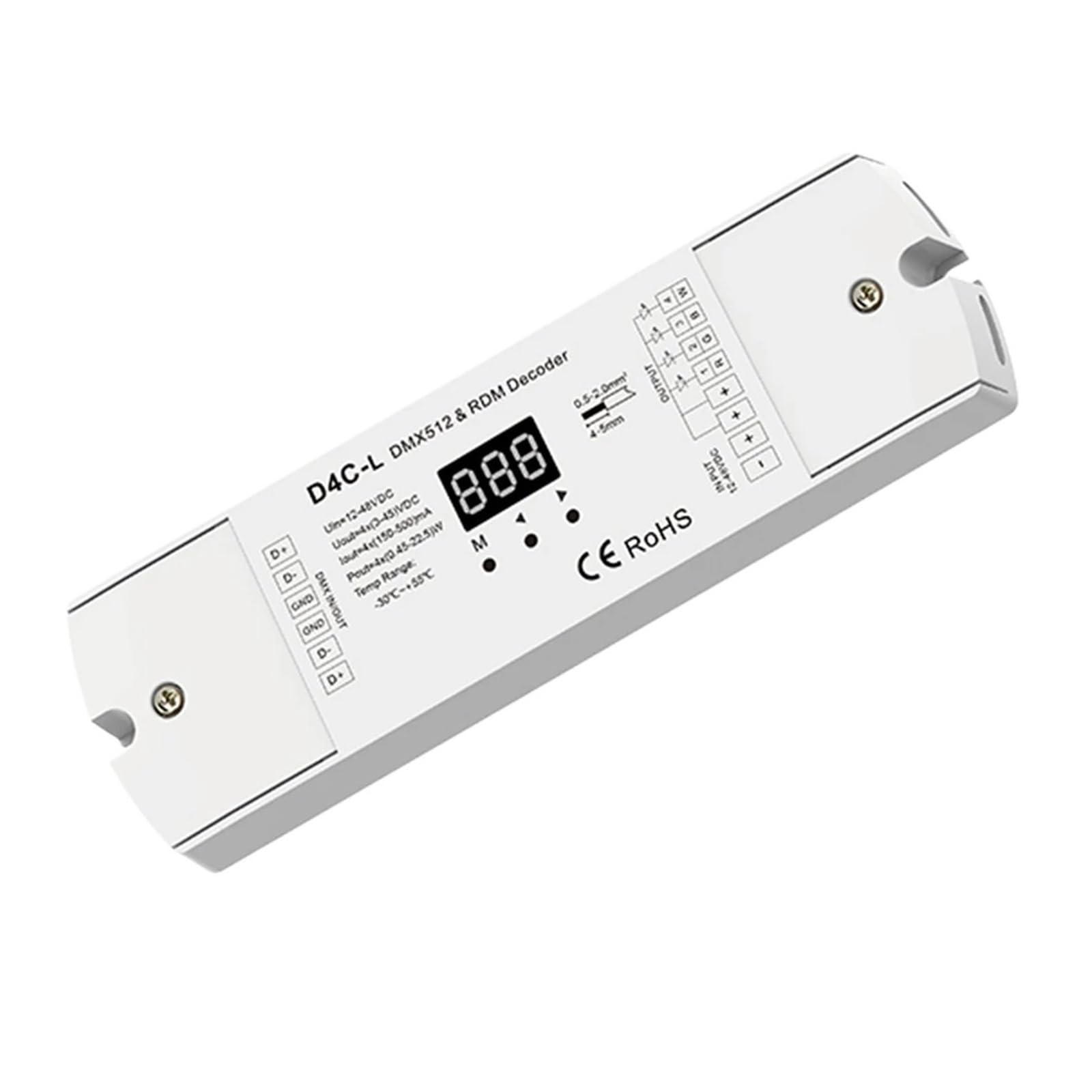 Contrôleur DMX512 RDM D4C de haute précision pour LED