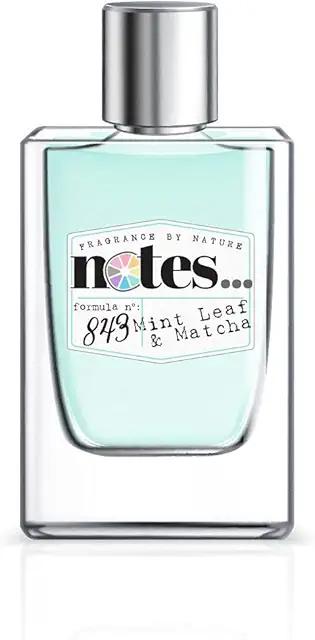 NOTES Mint Leaf & Matcha Perfume 80ml - Fresh Floral Scent