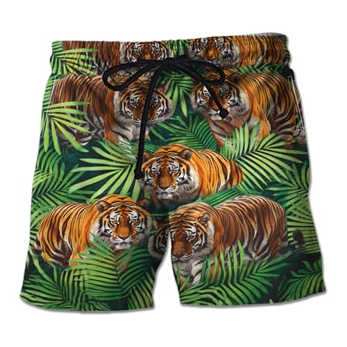 V-DECORPARKS Tennis Mens Swim Trunks - Tennis Lover Swimming Trunk for Men - Beach Shorts, Mens Swim Shorts 77