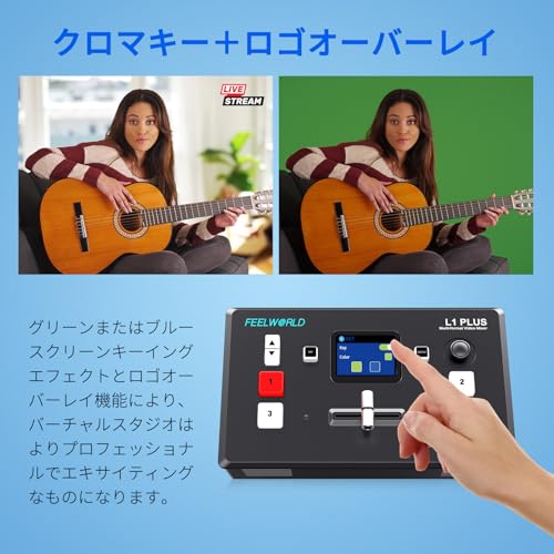 FEELWORLD L1 PLUS マルチカメラビデオスイッチャー の商品画像 2