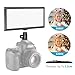 Neewer T120 - Panel de luz LED súper Delgado Bicolor - Pantalla LCD - Regulable - Luz LED de bajo Consumo Ultra Alta para vídeo en Estudio fotográfico (batería no incluida)