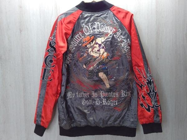 新品タグ付き　ワンピース スカジャン 黒/赤　エース 新品タグ付き ワンピース スカジャン 黒/赤 エース 新品タグ付き