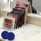 2 Piezas Organizador de Maquillaje, Organizador de Paleta de Sombra de Ojos,...