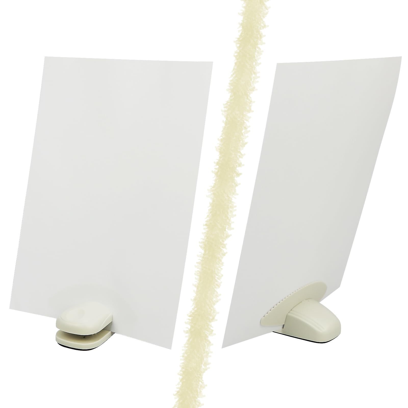 Papierklemmenständer, Gegengewicht, Dokumentenhalter mit rutschfestem Wasserhahn, tragbarer Kopienständer, Schreibtisch-Brief-Organizer, Ordner, Klemmhalter für A4-Papier, Dokumente, Büro, Schreiben,