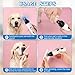 ONRSV 2-Speed Silent Groom Pro Nail Grinder, Rechargeable Quiet Dog Nail Trimmer, Gentle Electric Pet Nail Grinder Tool for Medium Small Dogs & Cats