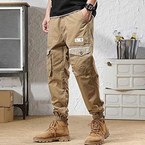 XYXIONGMAO Functional Sweatpants Cargo Tactical Techwear Harem Pants Hip Hop Slacks Streetwear Joggers Overalls for Men2
