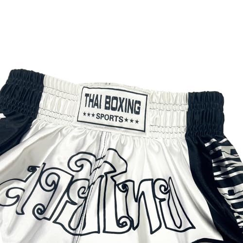 Image of Kids Boys Muay Thai Shorts Boxing Kickboxing MMA Club Training Competitions Athletic Trunk