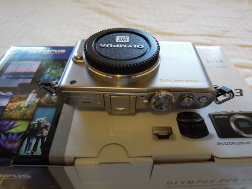 Olympus Pen E-Pl3 14-42Mm 12.3 Mp Mirrorless Digital Camera With Cmos Sensor And 3X Optical Zoom (Silver) (Old Model) #TOP4