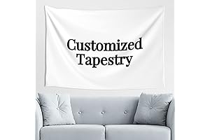 Personalized Printed Custom Tapestry for Dorm