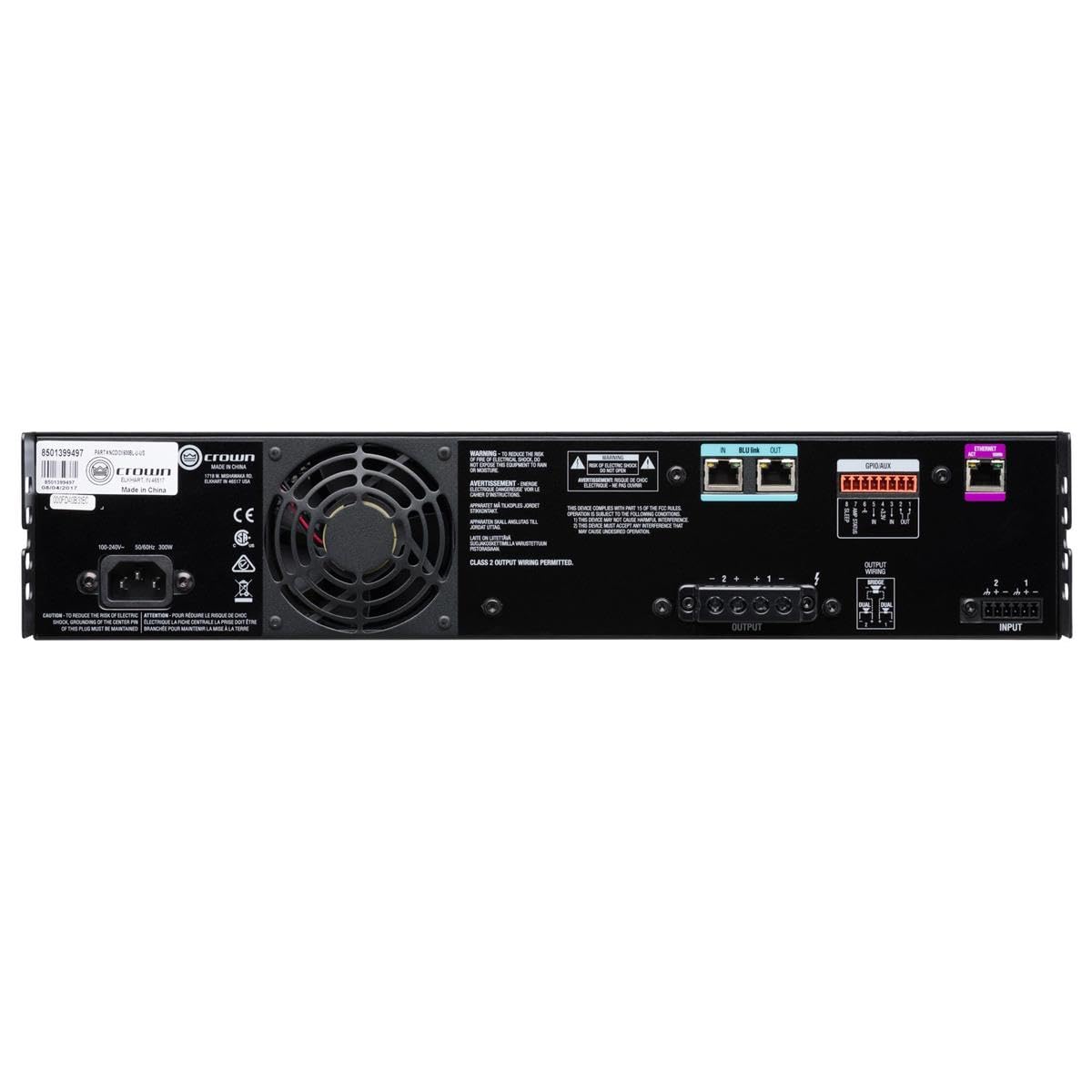 Crown CDi DriveCore 2|600BL Power Amplifier - Image 5