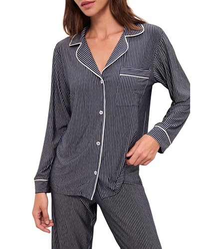 Image of Eberjey Women's Gisele Printed Long PJ Set