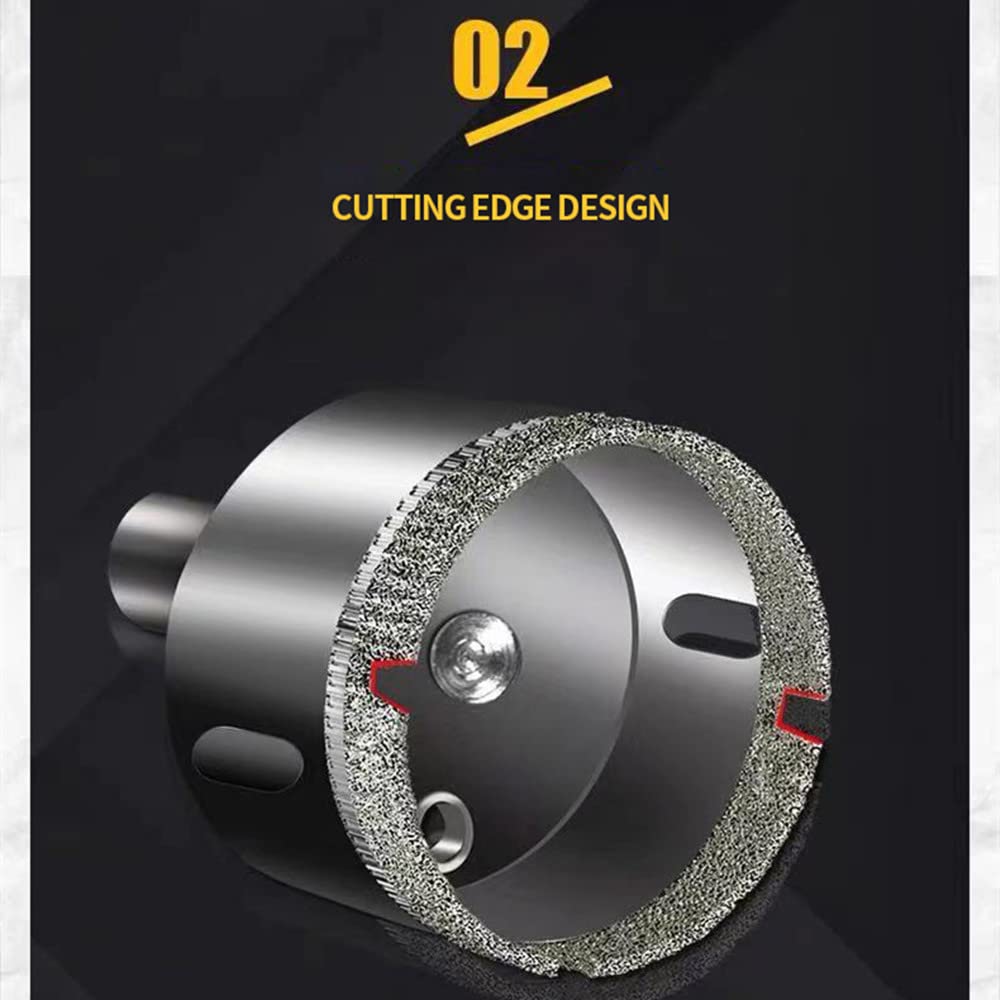 6-180mm diamentowe wiertło do szkła płytki marmurowe szklane ceramiczne otwornice wiertła narzędzia tnące wiertło diamentowe do elektronarzędzi, 130mm