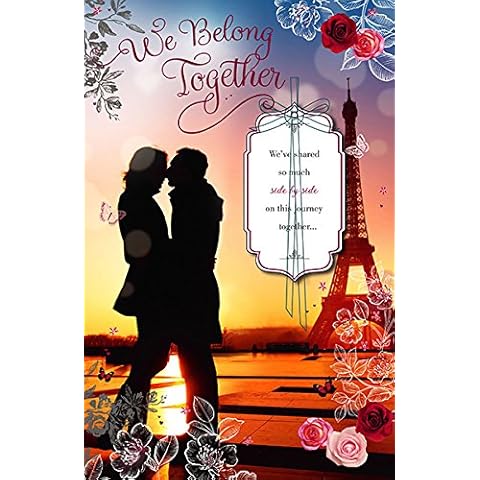 We Belong Together Valentine's Day Card Cover