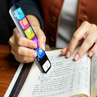 Chat Gpt Pen - Penna Intelligente per scansione Ai - Penna Intelligente Ai per traduzione in Tempo Reale - Traduttore Scanner Portatile - Scanner di Testo e Oltre 60 traduzioni Offline con HD Touchsn