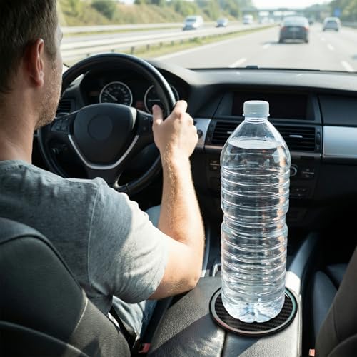 Juego de 4 Porta Vasos Luminosos Antideslizantes para Auto miniatura 5