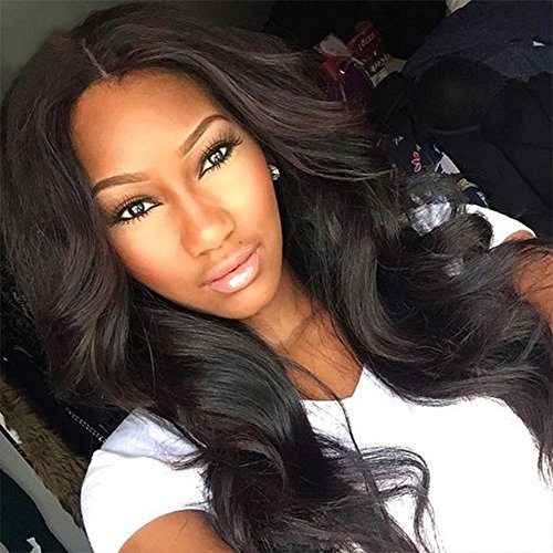 Fantasy Beauty Natural Color Brazilian Body Wave Lace Front Wig Human Hair with Baby Hair 20 Inches Glueless Lace Front Wigs for Black Women