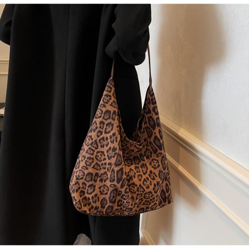 Bolso Tote de Estampado Leopardo para Mujer miniatura 7