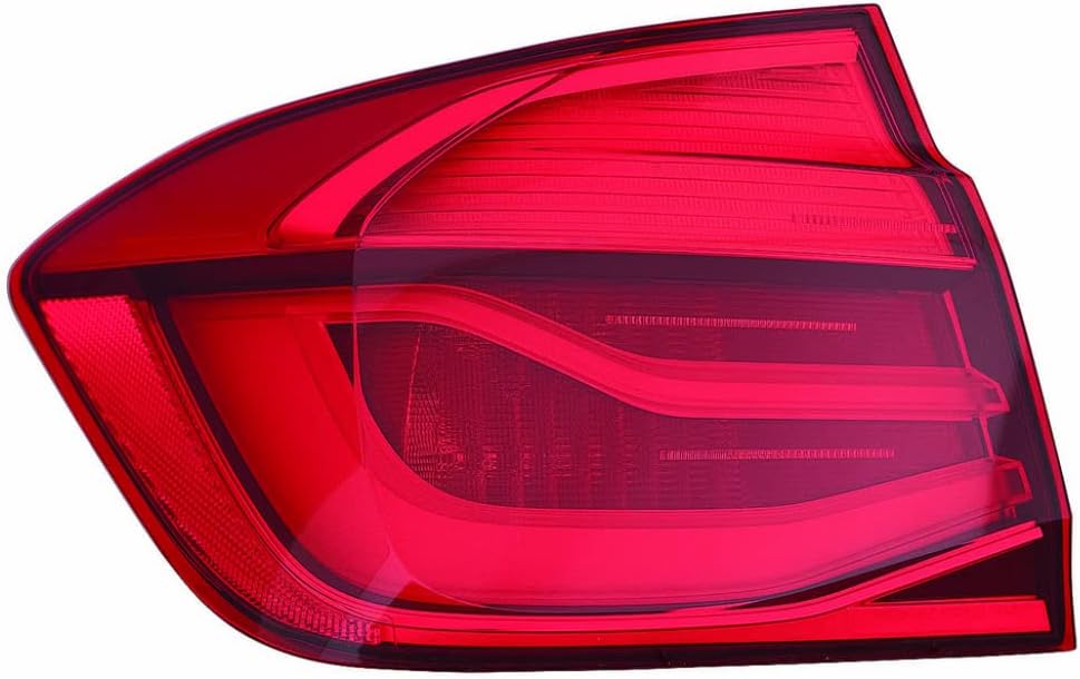 KarParts360 For BMW 320i Tail Light Assembly 2016 2017 2018 Passenger Side LED w/Bulbs CAPA Certified Replaces BM2805123