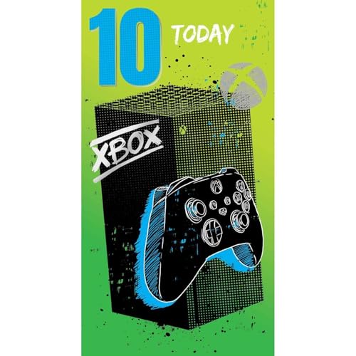 Danilo Promotions LTD Xbox, edad 10, tarjeta de cumpleaños