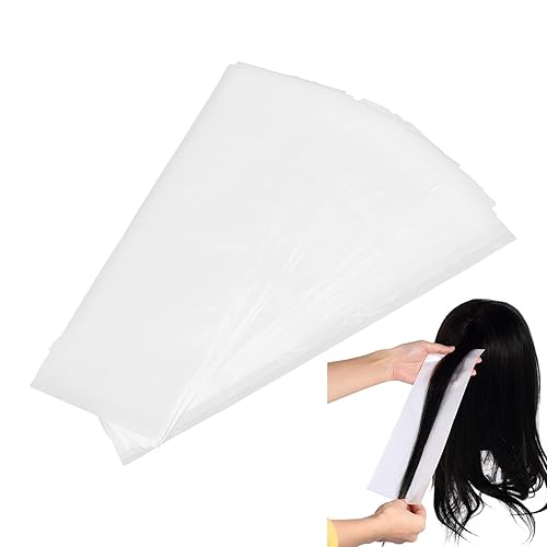 Papel de tinte para el cabello, 100 Uds., láminas profesionales para el cabello para cepillo de color, envoltura de malla, hojas de blanqueo para