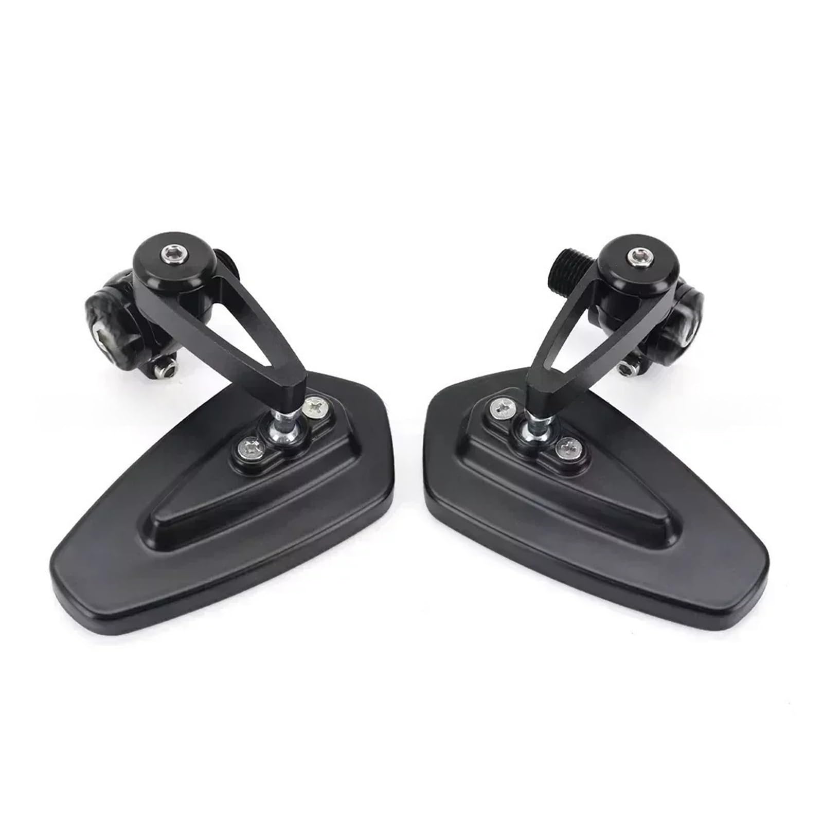 Espejo retrovisor de motocicleta Retrovisores Moto Compatible Con Yamaha MT09 MT07 Manillar Extremo Espejos Izquierda Derecha Rotación Motocicleta(For MT07 2025-2026)