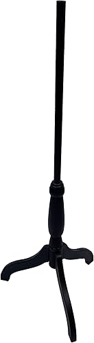 Miniatura 5 de Forma de vestido de torso de maniquí femenino con base de trípode de madera, soporte ajustable de 60 a 67 pulgadas para costura, vestimenta y
