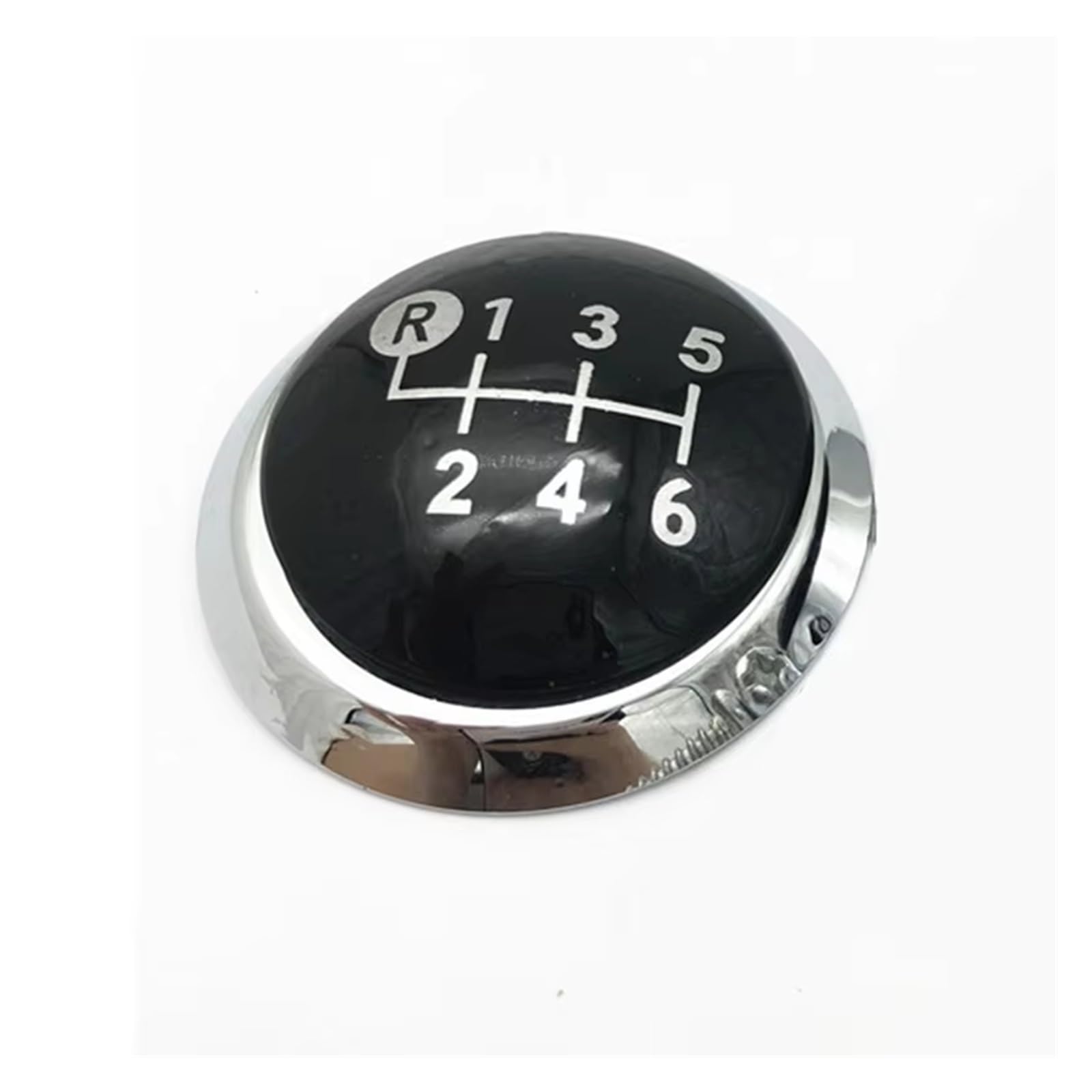 Ghqfrop 6 Speed Black Transmission Gear Shift Knob For Toyota For Corolla For Rav4 For Avensis For Yaris D4d For Urban For Cruiser 5/6 Speed Manual Gear Shift Knob Lever Stick Cap Car Gear Stick Knob(6 Speed Black)