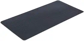 MotionTex Tapete de equipamento de exercício para bicicleta ergométrica, bicicleta giratória, bicicleta ergométrica, esteira, equipamento de fitness, proteção de piso de academia em casa, 61 cm x 122 cm, preto