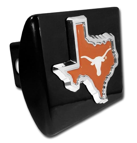 Elektroplate Texas Shape Hitch Cover Black