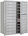 Salsbury Industries 3711D-19AFP 4C Horizontal Mailbox, Aluminum