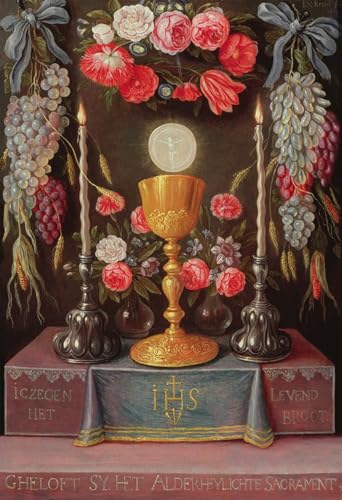 Toile affiche de arts paysage de table eucharistie poster pour mur 60x90cm