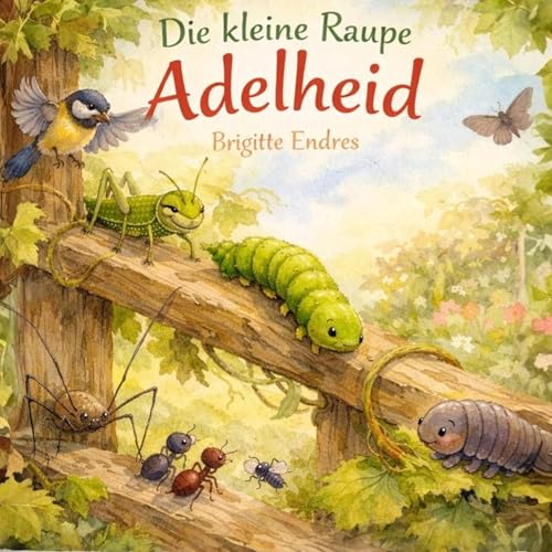 🐾 Tierische Reimgeschichten &ndash; Folge 5 : Die kleine Raupe Adelheid 🐛