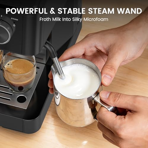Professional Espresso Machine with Milk Frother