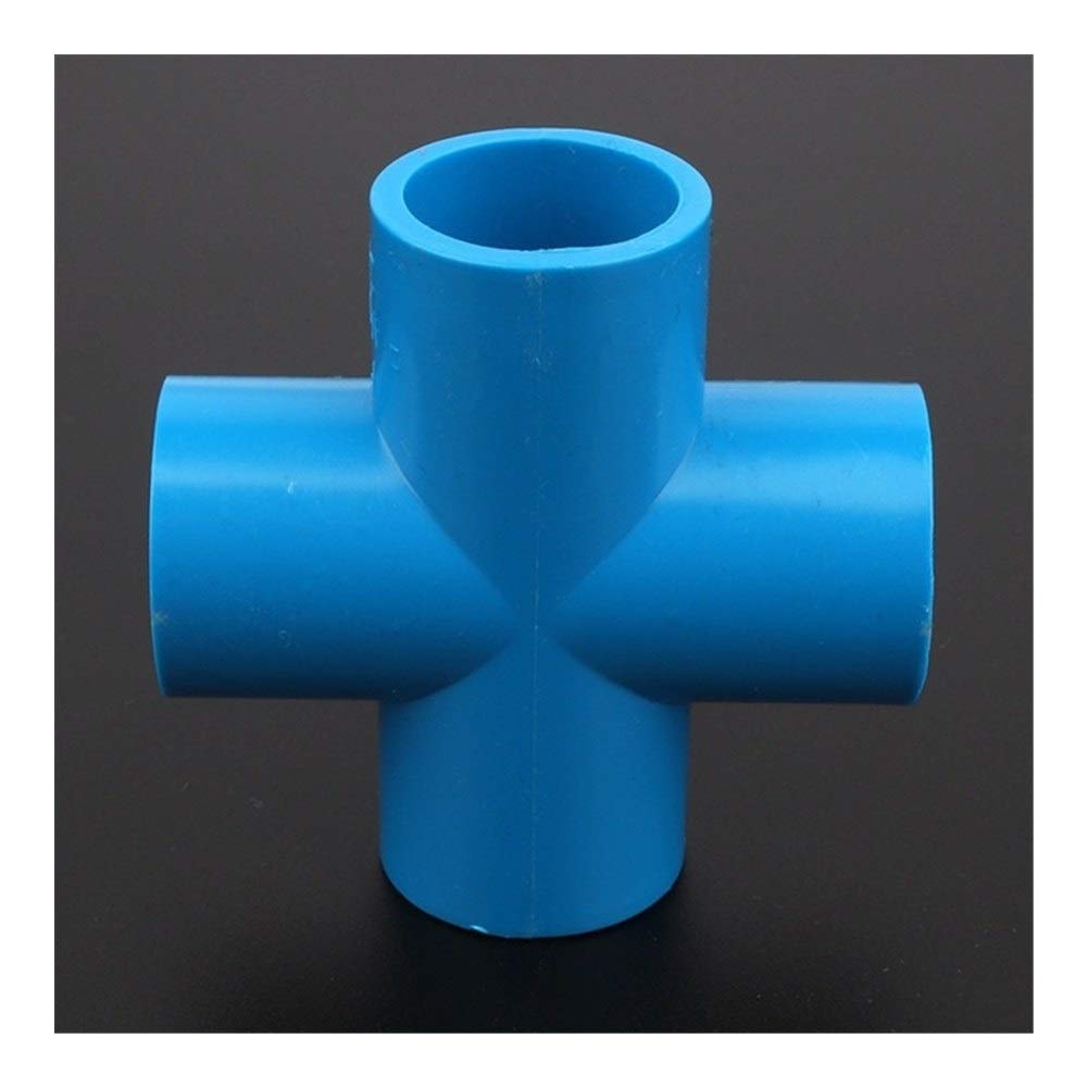 Strumenti di riparazione di tubi Adattatore Trattamento 50 millimetri PVC Water Garden Connettori Croce Giunti Farm irrigazione raccordi for tubi Connettori carro armato industriale tubo di acqua 12/2