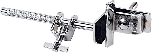 Miniatura 3 de Milisten Soporte de cencerro con ángulo de altura Varilla ajustable para batería Hardware Ajustar cencerro arriba abajo WC51 (plata)