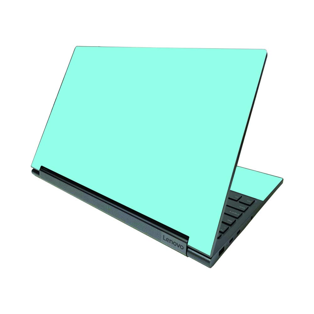 MightySkins Vinyl Skin For Lenovo Yoga C940 15" (2020) - Solid Baby Blue Decal Wrap, Protective, Easy Apply & Remove
