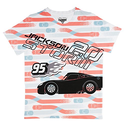 Image of Cars by Wear Your Mind Boy's Plain Regular fit T-Shirt (DCR0010 Multicolour 1 11-12 Years)