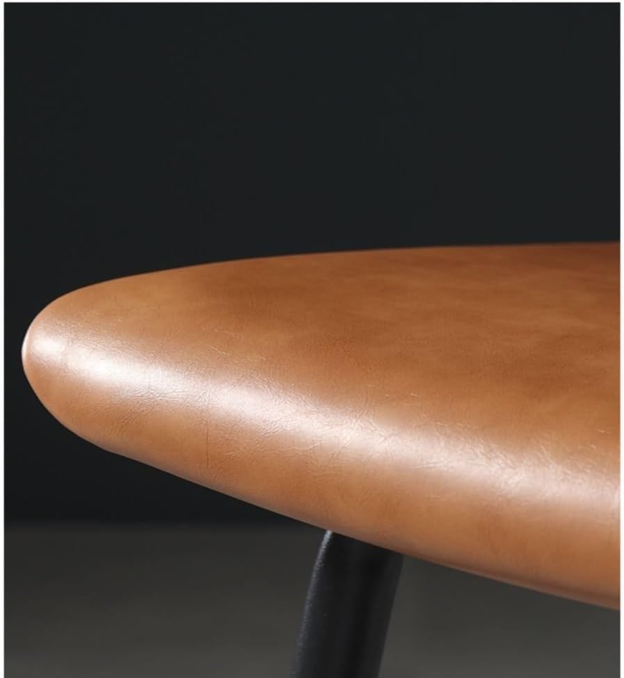 Tabouret en fer style célébrité internet avec dossier de bar pour maison moderne - 6