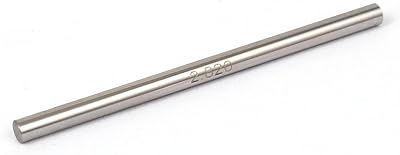 Aexit 2.82mm Dia Reference Gauges +/-0.001mm Tolerance Cylindrical Rod Measuring Pin Pin Gauges Gage Gauge