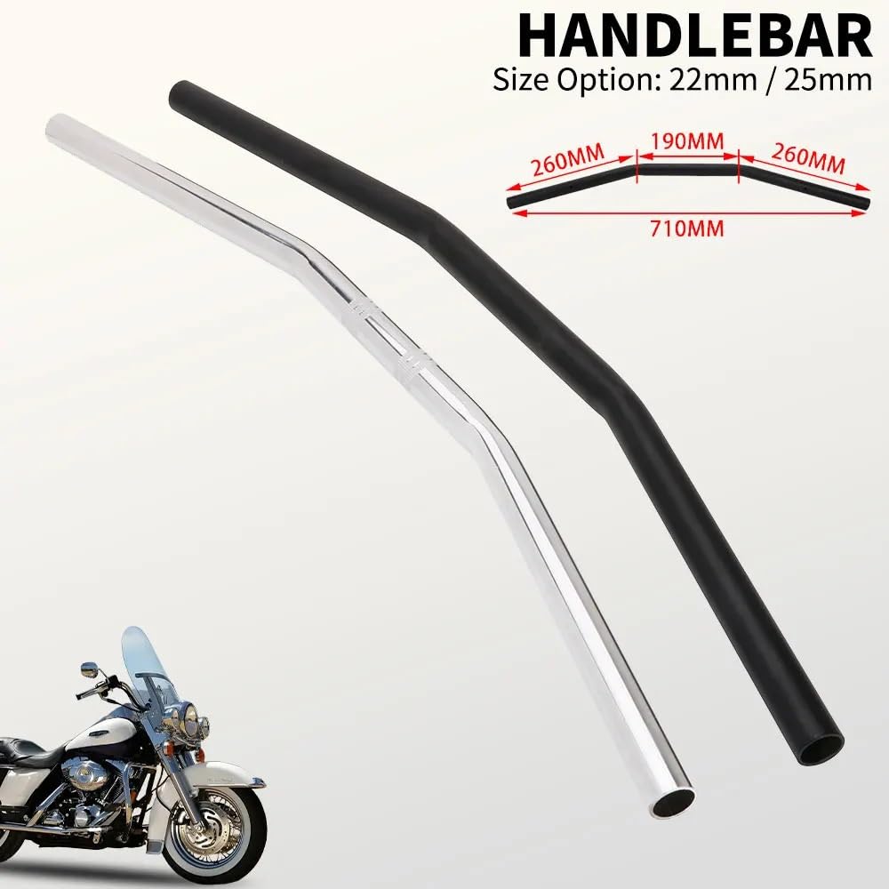 kierownica motocyklowa Motocyklowa Bilans Bilansow Do Kawasaki Do Suzuki Do Bmw Do motocykli Ducati Chopper Bobber(25mm)