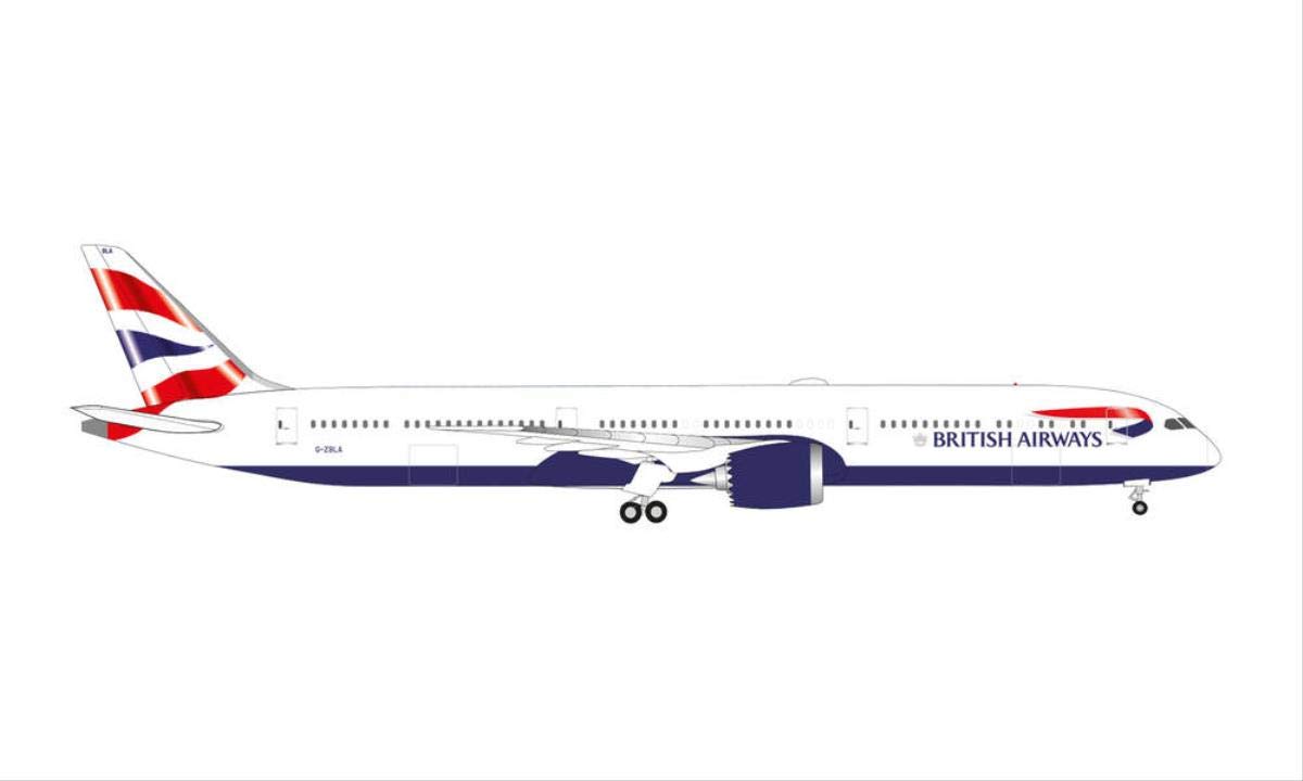 HERPA WINGS 1:500 Boeing 787-9 British Airways 528948-001 Modellairport500 EUR 49,90 - DE