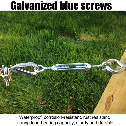 4 Pezzi M6 Tenditore Tenditore Filo Regolabile