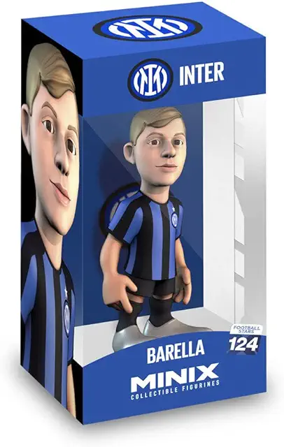 Zeus Party MINIX Nicolò Barella Inter Figurine - Official Collectible Action Figure