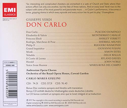 Verdi: Don Carlos (3 CD)