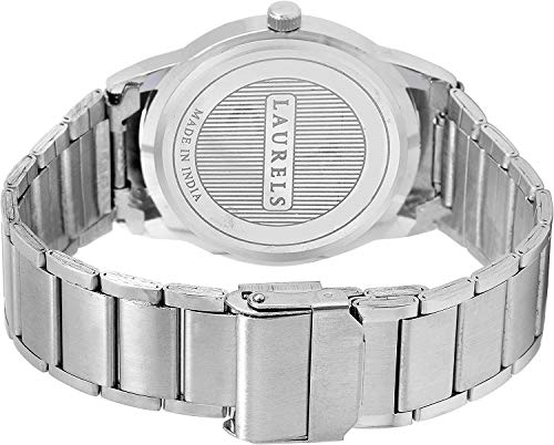 Image of Laurels Polo Black Dial Analog Wrist Watch - For Men