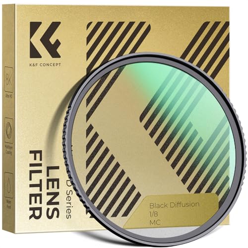 Filtre Black Diffusion 1/8 52mm pour supprimer l'effet numérique trop net d-série